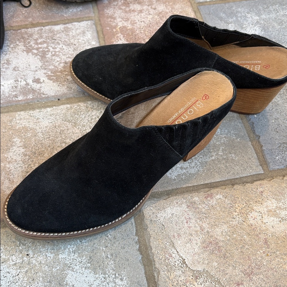 BLONDO nicole in black suede